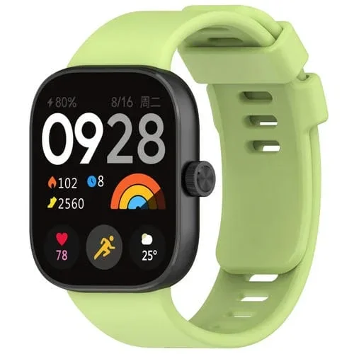 Correa de Reloj Deportivo Redmi Watch 4 de Silicona (Verde Lima)