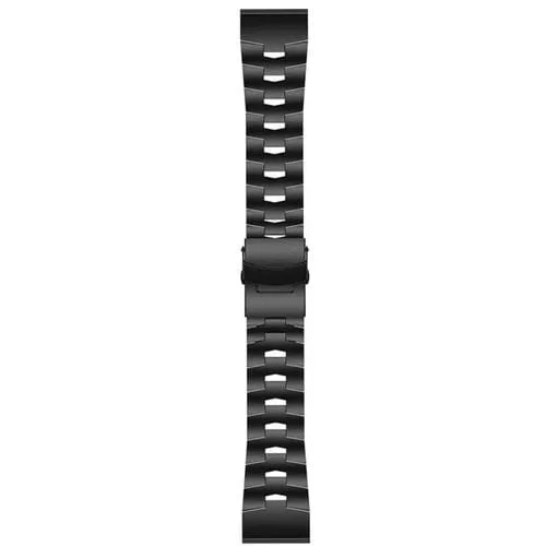 Correa de Reloj Garmin Fenix 6 Pro GPS 22mm Aleación de Titanio Liberación Rápida (Negro)