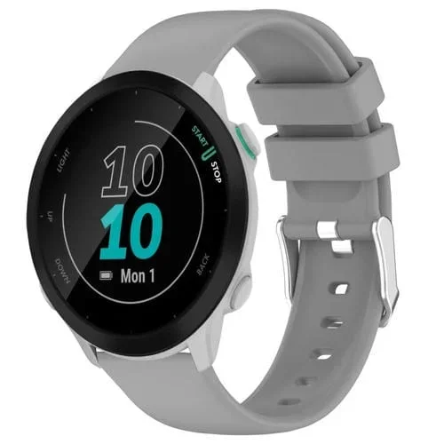Correa de Reloj Garmin Forerunner 55 Silicona 20mm (Gris)