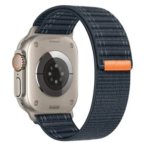 Correa de Reloj Nailon Sea Wave con Cierre de Velcro para Apple Watch Series 3 38mm (Azul)