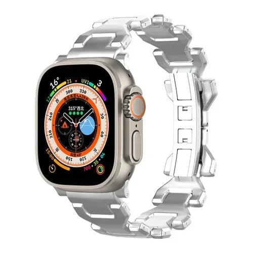 Correa de Reloj para Apple Watch Ultra 2 49mm de Titanio Puro (Plateado)