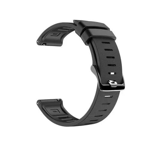 Correa de Reloj para Polar Grit X con Hebilla Oficial de Silicona (Negro)