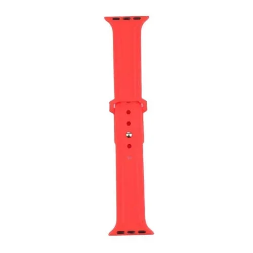 Correa de Reloj Silicona King Kong para Apple Watch Ultra 49mm Serie 8 7 45mm Se 2 6 5 4 3 2 1 42mm (Rojo)