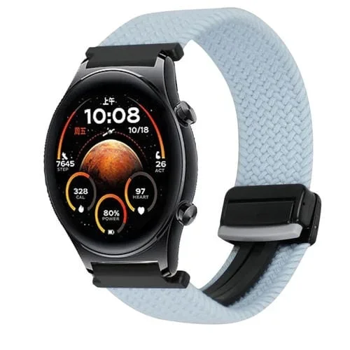Correa de Reloj Trenzada Honor Watch GS 4 22mm con Hebilla Magnética (Azul)
