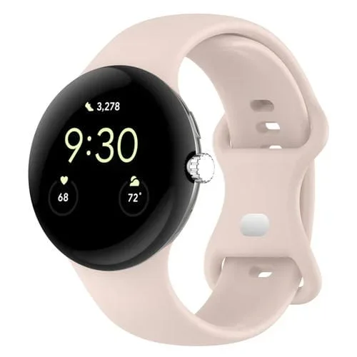 Correa de Silicona Loop para Google Pixel Watch Tamaño S (Rosa)