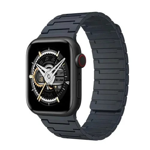 Correa de Silicona Magnética Apple Watch Series 3 42mm (Medianoche)