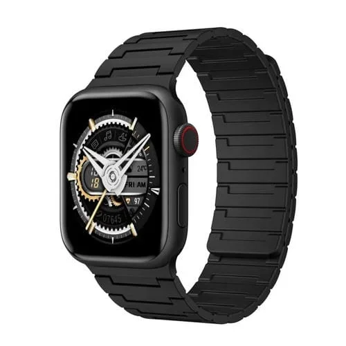 Correa de Silicona Magnética Apple Watch Series 5 40mm (Negra)