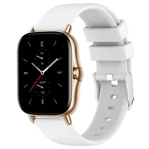 Correa de Silicona para Amazfit GTS 2 20mm (Blanco)