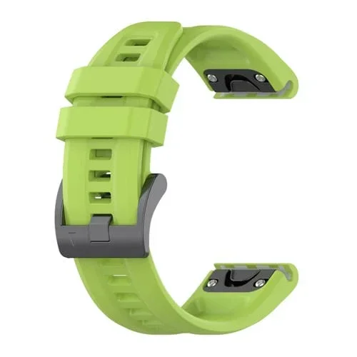 Correa de Silicona para Garmin Epix Pro 42mm (Verde Lima)