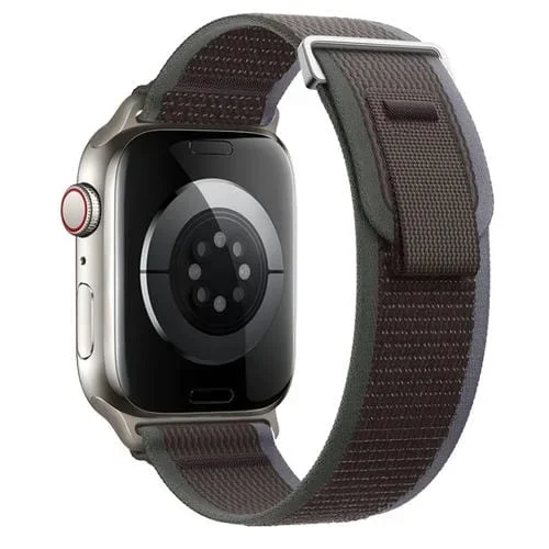 Correa Nailon Doble Sección Apple Watch SE 40mm (Azul y Negro)