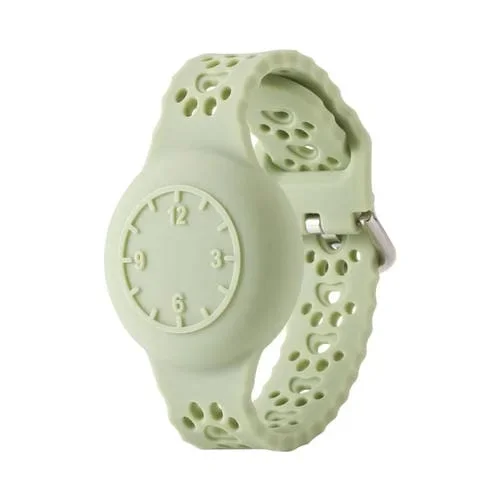 Correa para AirTag Cat Claw Posicionador Cubierta Protectora Estuche Impermeable (Verde Aguacate)