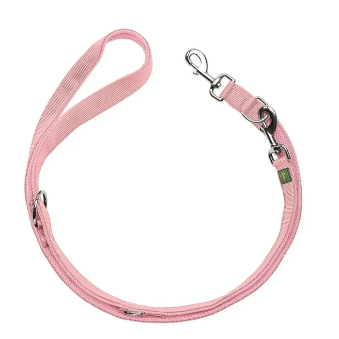 Correa para perro hunter divo up rosa 1,5 x 200 cm