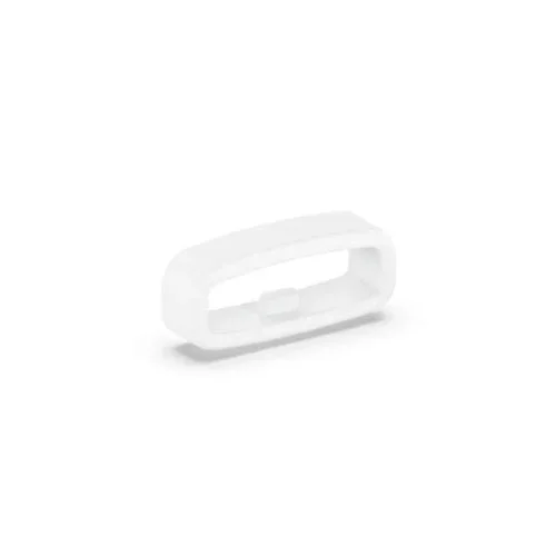 Correa Universal de Reloj 22mm 10pcs Anillo de Silicona Hebilla de Seguridad (Blanco)
