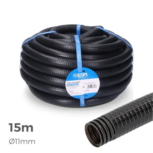Corrugado para exterior medida 11mm m-16 15m ce