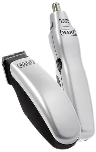 Cortapelos wahl travel kit/ con batería/ 12 accesorios