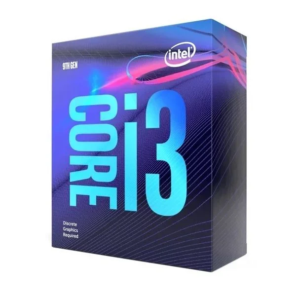 Cpu intel i3 9100f socket 1151 3.6ghz coffe lake 9º gen 6mb cache 65wat 64 bits (sin igpu)