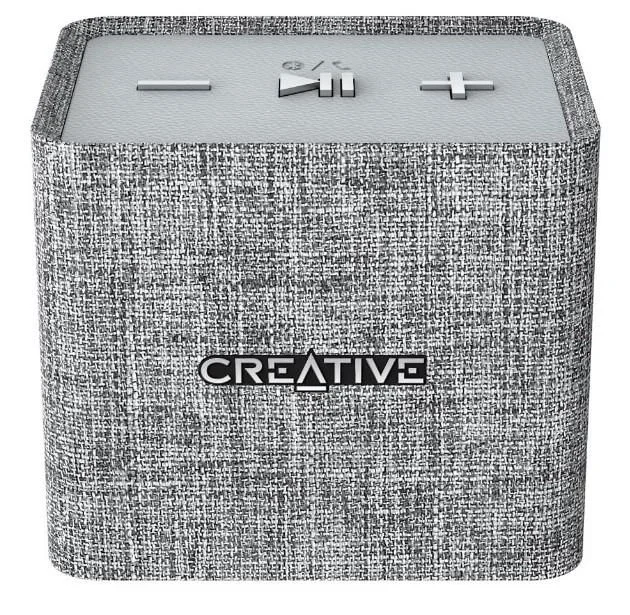 Creative altavoz portatil inalambrico nuno micro gris