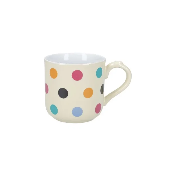 CREATIVE TOPS Taza London Pottery Farmhouse Multi Spot Blanco 250 ml