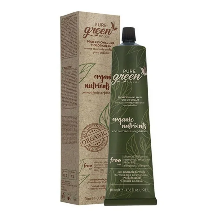 Crema colorante pure green nº 7.31 (100 ml)
