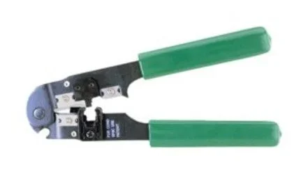 Crimpadora Para RJ46 10P10C Para El Engastado De Clavijas TelefÃ³nicas Modulares.