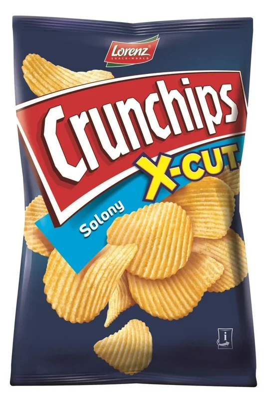 Crunchips x-cut salted 140g