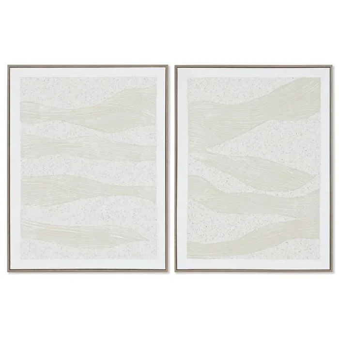 Cuadro home esprit abstracto urbano 62,3 x 4,5 x 82 cm (2 unidades)