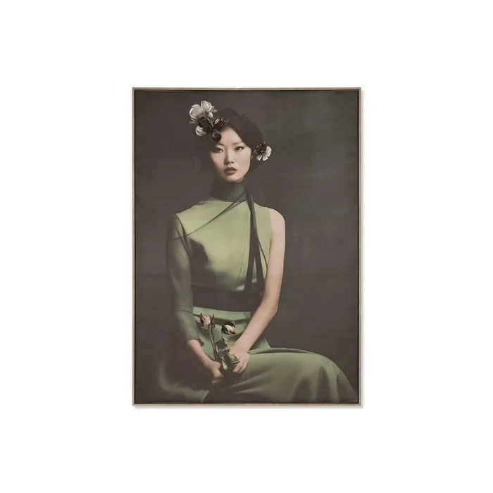 Cuadro Home ESPRIT Verde Oriental 103 x 4,5 x 143 cm – Marca: Home ESPRIT – EAN: 8424002161590