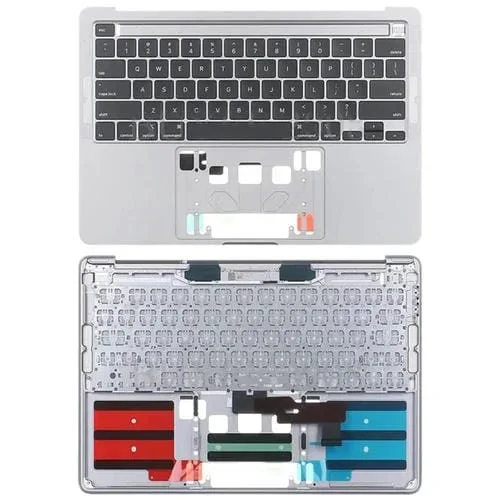 Cubierta Lateral C y Teclado Apple MacBook Pro Retina 13 Pulgadas A2289 (Plata)
