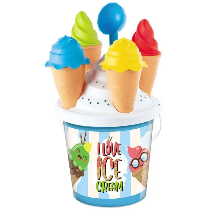 Cubo+ accesorios helados y conos 30×18