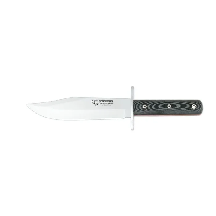 Cuchillo de caza Cudeman 107-M con mango micarta bicolor hoja de 20cm