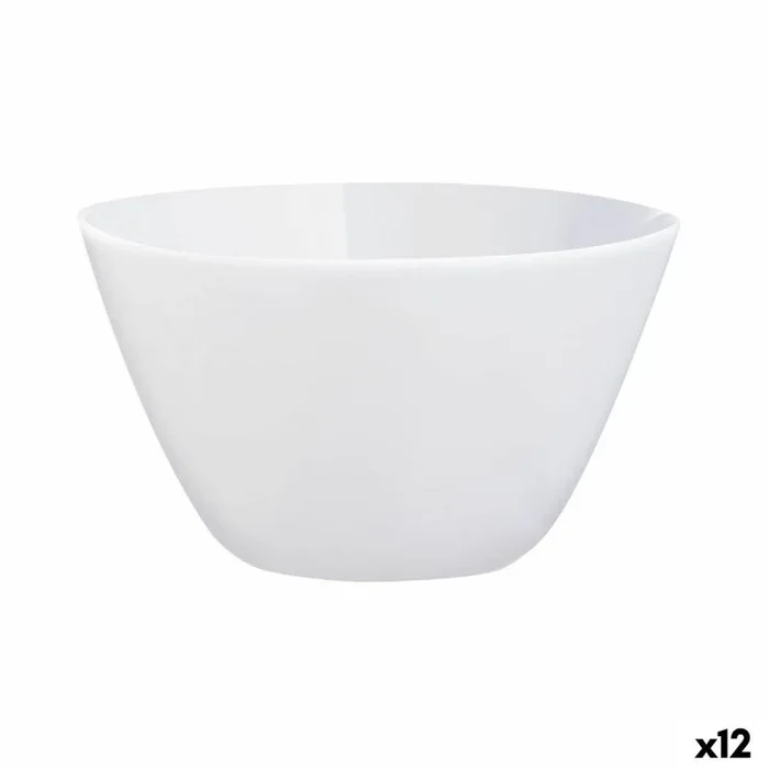 Cuenco luminarc zelie blanco vidrio (12 unidades)