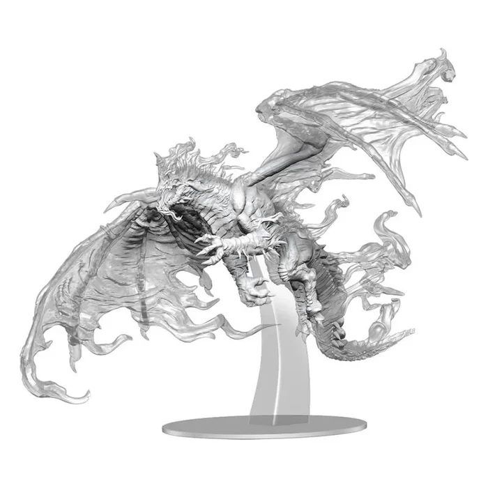 D&d nolzur’s marvelous miniatures miniatura sin pintar adult blue shadow dragon