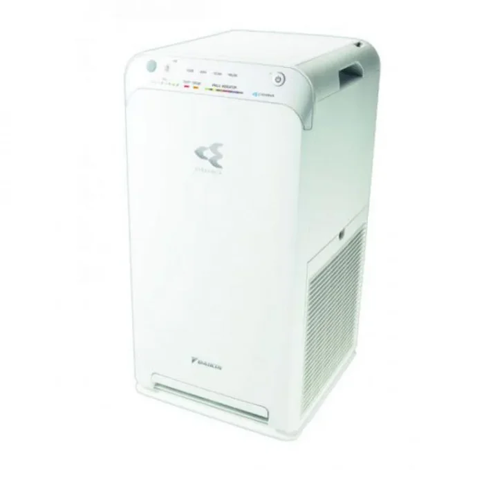 Daikin Purificador de Aire – con Filtro HEPA – Para el Hogar – Eliminador de Virus, Fiebre del Heno, Polen y Polvo – Tecnología Flash Streamer – Monitoreo de la Calidad del Aire – Hasta 82m² – MC55W