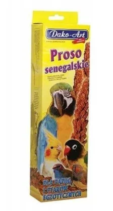 Dako-art proso senegalskie dla ptaków egzotycznych 100g
