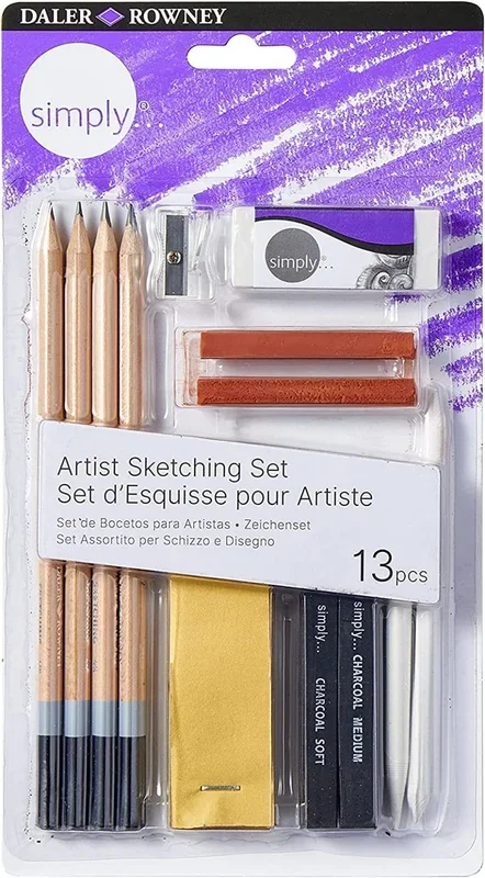 Daler Rowney Simply Lápices Esbozos Simply Pencil Art Set