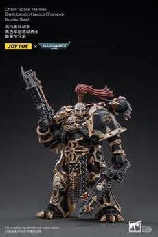 Dark Source Trading – Joytoy WH40K – Black Legion Havocs Champ Brother Slael 1/18 Figure (Net)