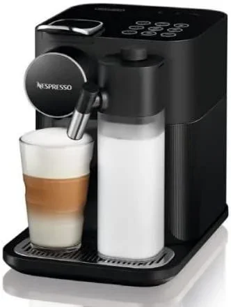 De’Longhi Nespresso Gran Lattissima EN640.B, Cafetera Automática, Cafetera de Cápsulas Monodosis, Leche Espumada Automática, Presión 19 Bares, Cappuccino, Latte, Sofisticado Negro Oscuro