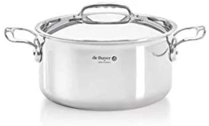 de Buyer 3742.20 cacerola 2,5 L Alrededor Acero inoxidable