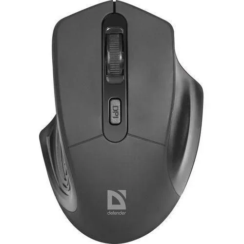Defender Datum MB-345 ratón mano derecha RF inalámbrico Óptico 1600 DPI