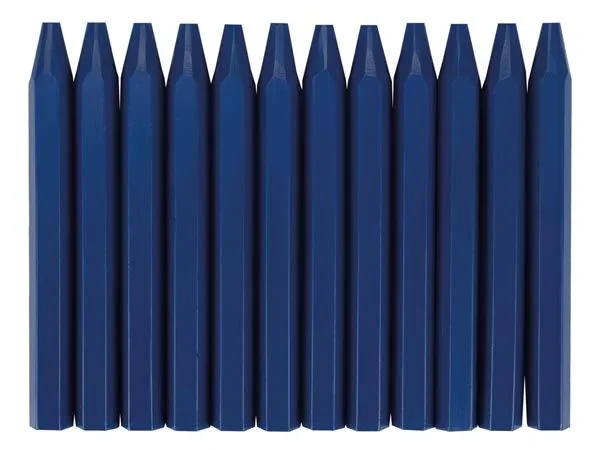 Defi DF3810 Marking Chalk, Azul, 12 Pcs
