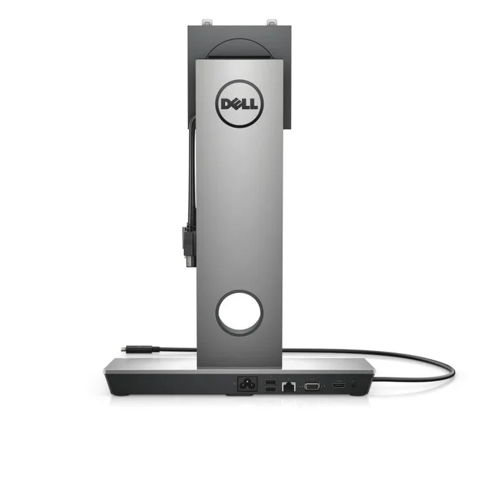 DELL DS1000 Alámbrico USB 3.2 Gen 1 (3.1 Gen 1) Type-C Negro, Plata