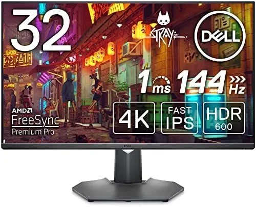 DELL G Series G3223Q LED display 81,3 cm (32″) 3840 x 2160 Pixeles 4K Ultra HD LCD Negro