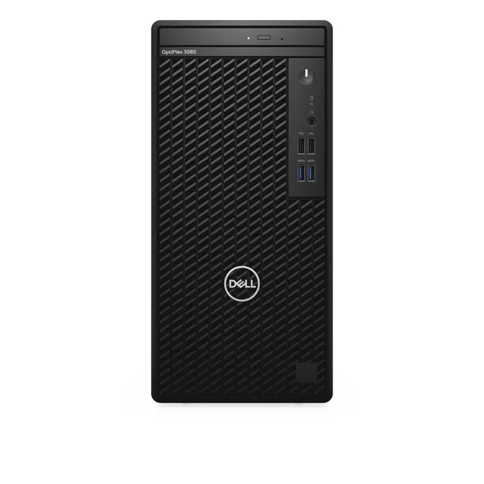 Dell optiplex 3080 10th gen intel® core™ i3 i3-10100 8 gb ddr4-sdram 256 gb ssd mini tower black pc windows 10 pro