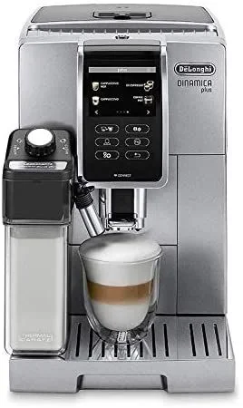 DeLonghi Ecam 370.95.S Independiente – Cafetera (Independiente, Cafetera combinada, Granos de café, Molinillo integrado, 1450 W, Plata)