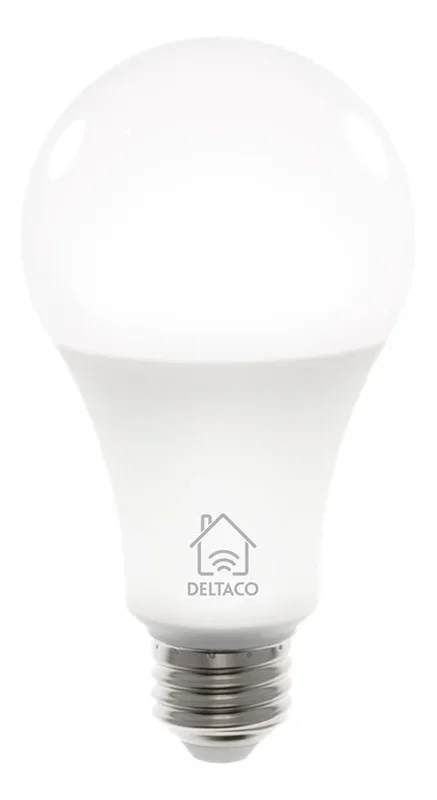 Deltaco SH-LE27W iluminación inteligente Bombilla inteligente Wi-Fi Blanco 9 W