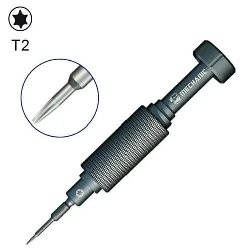 Destornillador de Precisión Mini Ishell Torx T2 Reparación de Phones Mecánico Mortero