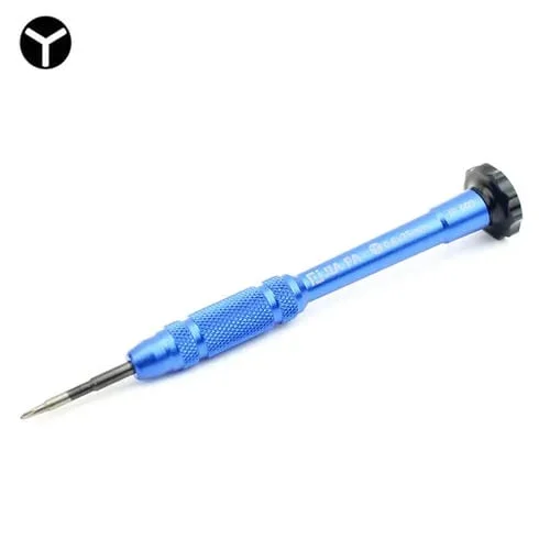 Destornillador de Reparación Jiafa Jf-609-0.6Y Tres Puntos 0.6 Apple iPhone X 8 8P 7 7P y Apple Watch (Azul)