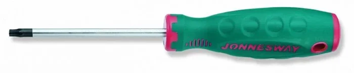Destornillador Torx T8 Jonnesway 60mm, ideal para mecánica de precisión, punta imantada, mango ergonómico, acero resistente y durabilidad profesional