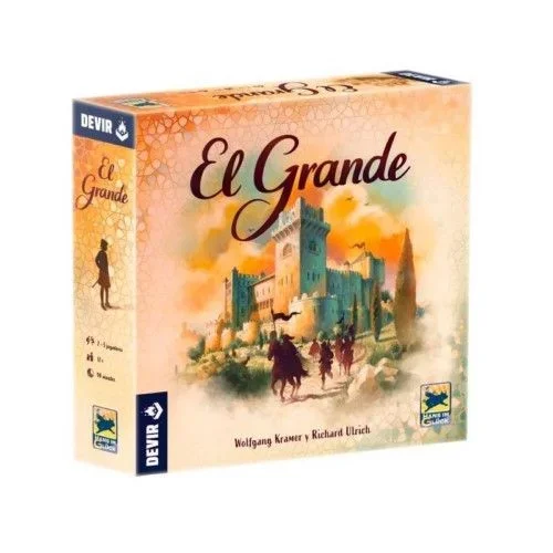 Devir – El Grande, Juego de Mesa, Juego de Mesa de Estrategia, Premiado, Juego de Mesa con Amigos (BGGRASP)