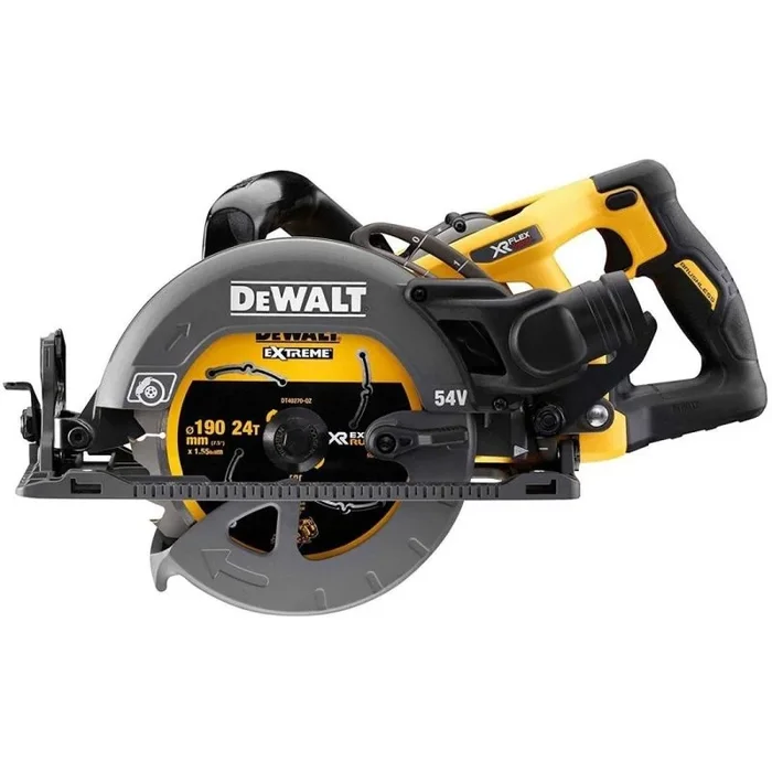 DeWALT DCS577N-XJ sierra circular portátil 19 cm Negro, Amarillo 5800 RPM